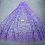 LC7106 Custom 3D Embellished Tulle Fabric