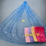 LC7177 Custom 3D Embellished Tulle Fabric