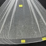 LC3605-5 Pure Silver Bridal Glitter Lace