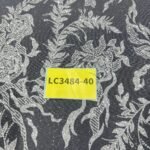 LC3483-40 Pure Silver Bridal Glitter Lace