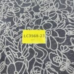 LC3568-23 Pure Silver Bridal Glitter Lace