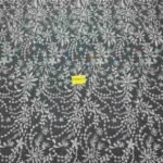 LC3485-26 Pure Silver Bridal Glitter Lace