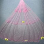 LC3678 Moonlight Floral Glitter Tulle Fabric