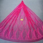 LC7208 Custom 3D Embellished Tulle Fabric