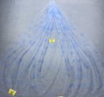 LC3641 Moonlight Floral Glitter Tulle Fabric