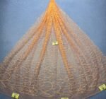 LC3616 Moonlight Floral Glitter Tulle Fabric