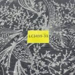 LC3499-31 Pure Silver Bridal Glitter Lace