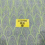 LC3706 Moonlight Floral Glitter Tulle Fabric