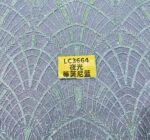 LC3664 Moonlight Floral Glitter Tulle Fabric