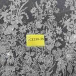 LC3238-35 Pure Silver Bridal Glitter Lace
