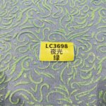 LC3698 Moonlight Floral Glitter Tulle Fabric