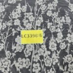 LC3396-6 Pure Silver Bridal Glitter Lace