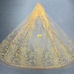 LC7640 Custom 3D Embellished Tulle Fabric