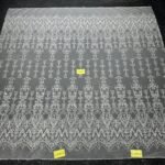 LC3589-46 Pure Silver Bridal Glitter Lace