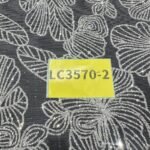 LC3520-2 Pure Silver Bridal Glitter Lace