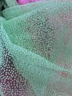 Glittering Night Glow Mesh Tulle Fabric