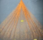 LC3603 Moonlight Floral Glitter Tulle Fabric