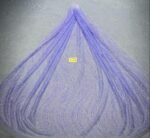LC3592 Moonlight Floral Glitter Tulle Fabric