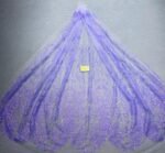 LC3636 Moonlight Floral Glitter Tulle Fabric