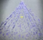 LC3306 Moonlight Floral Glitter Tulle Fabric