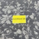 LC3514-15 Pure Silver Bridal Glitter Lace