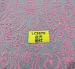 LC3670 Moonlight Floral Glitter Tulle Fabric