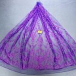 LC7673 Custom 3D Embellished Tulle Fabric
