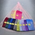 LC7673 Custom 3D Embellished Tulle Fabric