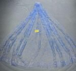 LC3329 Moonlight Floral Glitter Tulle Fabric