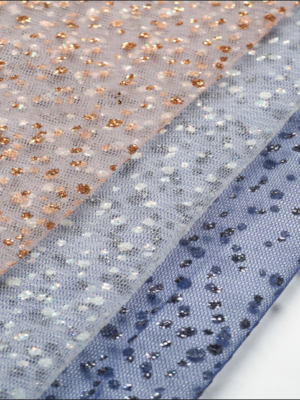 HGP09 Starlight Glitter Tulle Fabric