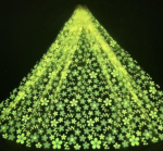 LC3597 Moonlight Floral Glitter Tulle Fabric