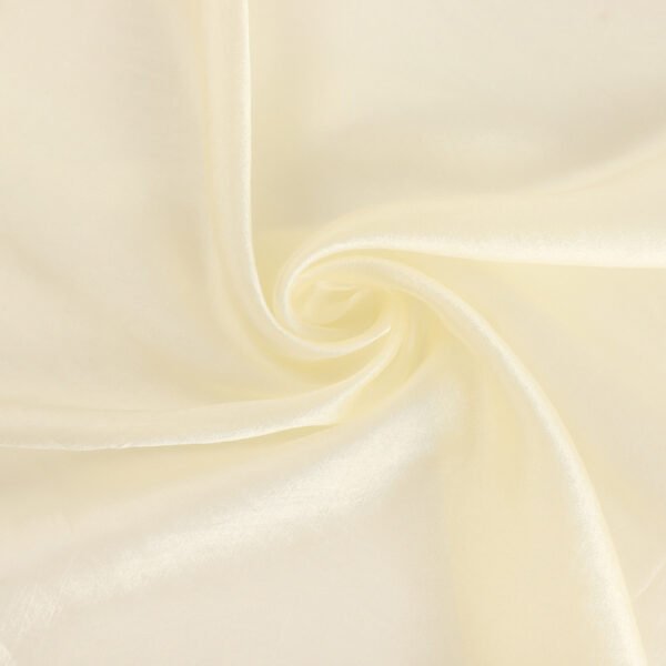 Lustrous Artificial Silk Organza - Bright Lightweight Fabric