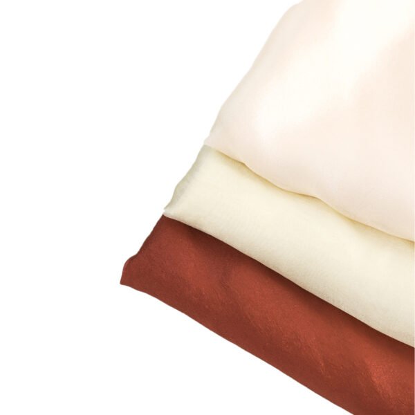 Lustrous Artificial Silk Organza - Bright Lightweight Fabric
