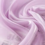 Lustrous Korean Satin Organza with Iona-Treated Sparkling Finish