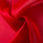 Lustrous Korean Satin Organza with Iona-Treated Sparkling Finish