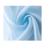 Lustrous Korean Satin Organza with Iona-Treated Sparkling Finish